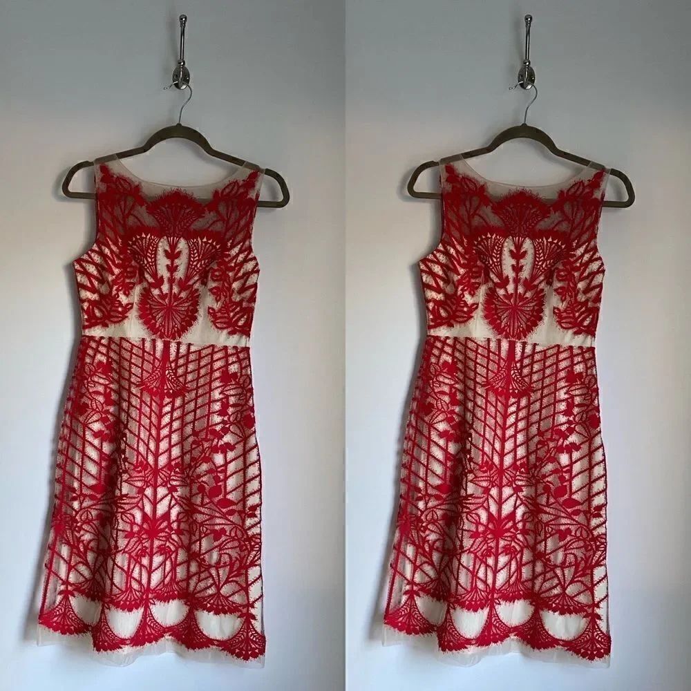 💯 ANTHROPOLOGIE Sugared Ruby Sheath - Picture 5 of 8